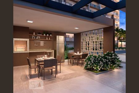 Apartamento à venda com 30m², 1 quarto e sem vagaChurrasqueira