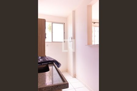Cozinha e Lavanderia Integrada de apartamento para alugar com 2 quartos, 48m² em Reserva Sul Condomínio Resort, Ribeirão Preto