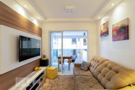 Sala de apartamento à venda com 3 quartos, 95m² em Vila Regente Feijó, São Paulo