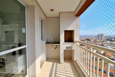 Varanda Gourmet de apartamento para alugar com 2 quartos, 57m² em Vila Homero Thon, Santo André