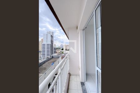 Varanda da Sala de apartamento à venda com 1 quarto, 31m² em Brás, São Paulo
