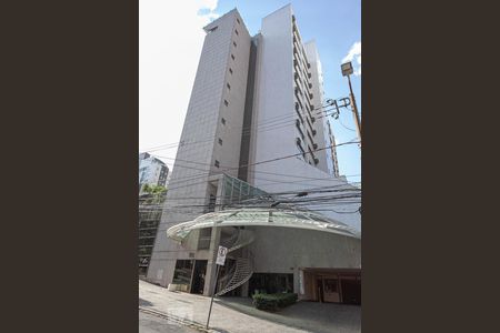 Apartamento para alugar com 33m², 1 quarto e 1 vagaFachada do prédio 