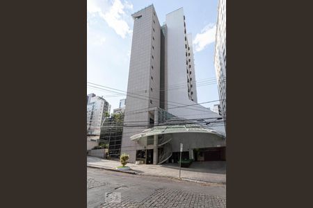 Apartamento para alugar com 33m², 1 quarto e 1 vagaFachada do prédio 