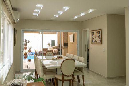Sala de Jantar de casa de condomínio à venda com 4 quartos, 320m² em Swiss Park, Campinas