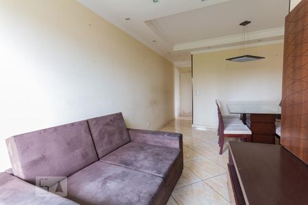 Sala de apartamento para alugar com 2 quartos, 50m² em Vila São Francisco, Mauá