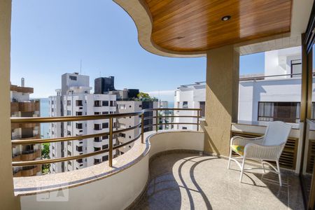 Sacada com churrasqueira de apartamento para alugar com 3 quartos, 210m² em Agronômica, Florianópolis