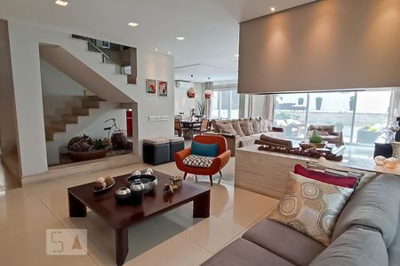 Sala de casa de condomínio à venda com 5 quartos, 500m² em Alphaville Residencial Dois, Barueri