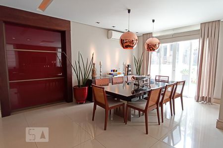 Sala de jantar de casa de condomínio à venda com 5 quartos, 500m² em Alphaville Residencial Dois, Barueri