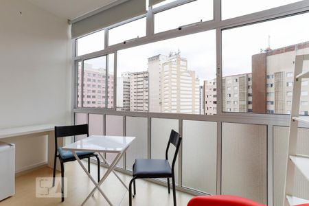 Studio para alugar com 26m², 1 quarto e sem vagaQuarto