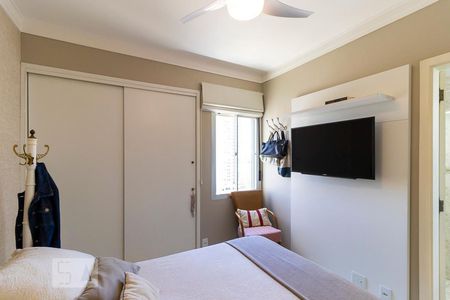 Quarto 1 - Suíte de apartamento para alugar com 2 quartos, 73m² em Mansões Santo Antônio, Campinas