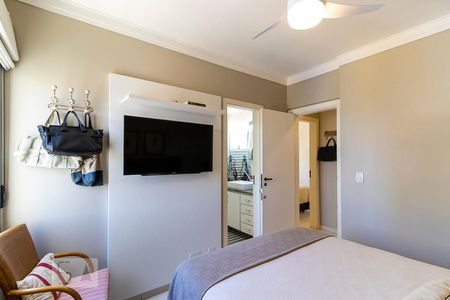 Quarto 1 - Suíte de apartamento para alugar com 2 quartos, 73m² em Mansões Santo Antônio, Campinas