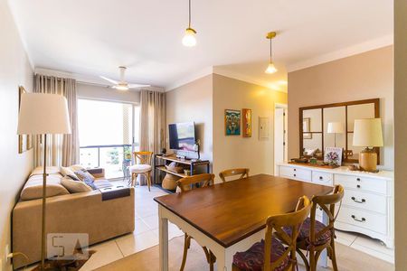 Sala de apartamento para alugar com 2 quartos, 73m² em Mansões Santo Antônio, Campinas