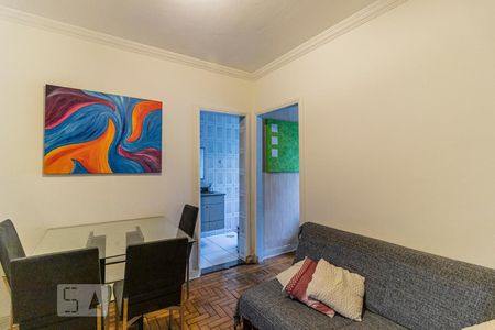 Sala de apartamento à venda com 1 quarto, 32m² em Santa Cecilia, São Paulo