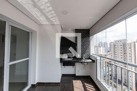 Varanda Gourmet de apartamento para alugar com 2 quartos, 75m² em Belenzinho, São Paulo