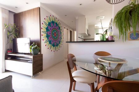 Sala de Jantar / Estar de apartamento para alugar com 2 quartos, 48m² em Vila Siqueira (zona Norte), São Paulo