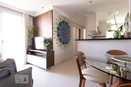 Sala / Cozinha Americana de apartamento para alugar com 2 quartos, 48m² em Vila Siqueira (zona Norte), São Paulo