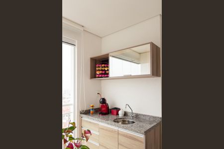 Varanda da Sala de apartamento à venda com 2 quartos, 65m² em Santa Maria, Santo André