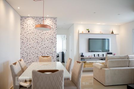 Sala de apartamento à venda com 2 quartos, 65m² em Santa Maria, Santo André