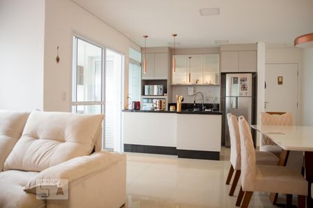 Sala de apartamento à venda com 2 quartos, 65m² em Santa Maria, Santo André