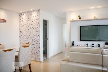 Sala de apartamento à venda com 2 quartos, 65m² em Santa Maria, Santo André