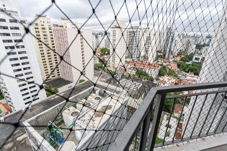 Vista da Varanda de apartamento à venda com 2 quartos, 130m² em Pinheiros, São Paulo