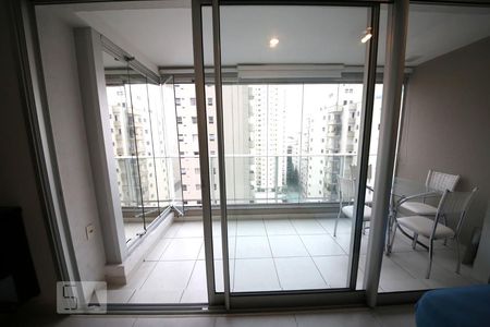 Varanda de apartamento para alugar com 1 quarto, 36m² em Brooklin, São Paulo
