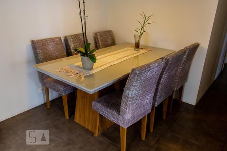 Mesa e cadeiras de apartamento à venda com 3 quartos, 114m² em Campestre, Santo André