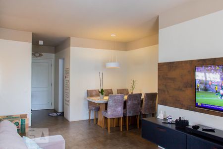 Sala de apartamento à venda com 3 quartos, 114m² em Campestre, Santo André