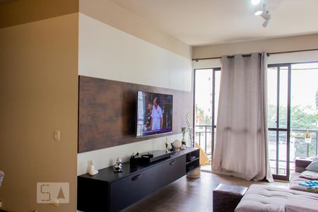 Sala de apartamento à venda com 3 quartos, 114m² em Campestre, Santo André