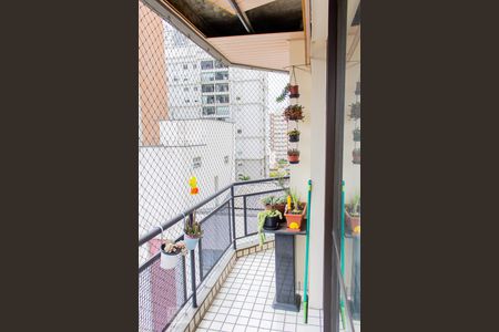 Varanda  de apartamento à venda com 3 quartos, 114m² em Campestre, Santo André