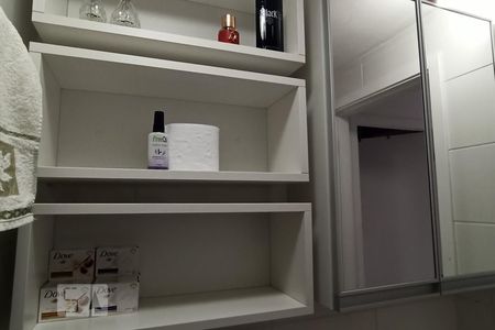 Banheiro de apartamento à venda com 1 quarto, 37m² em Vila Prudente, São Paulo