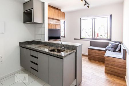 Studio à venda com 28m², 1 quarto e sem vaga Studio à venda com 28m², 1 quarto e sem vagaCozinha