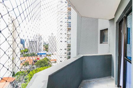 Varanda de apartamento para alugar com 1 quarto, 38m² em Brooklin Paulista, São Paulo