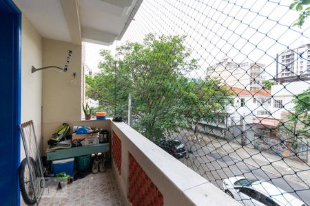 Varanda da Sala de apartamento à venda com 3 quartos, 100m² em Grajau, Rio de Janeiro
