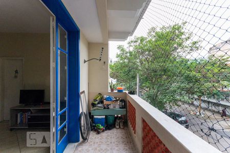 Varanda da Sala de apartamento à venda com 3 quartos, 100m² em Grajau, Rio de Janeiro