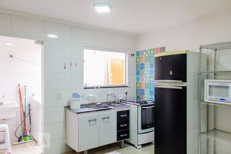Sala e Cozinha de apartamento para alugar com 2 quartos, 70m² em Vila Guiomar, Santo André