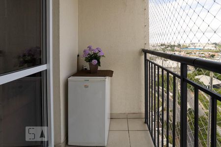 Varanda de apartamento à venda com 2 quartos, 46m² em Vila Antonieta, São Paulo