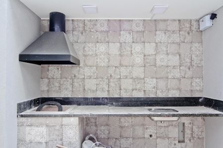 Studio para alugar com 32m², 1 quarto e sem vaga Studio para alugar com 32m², 1 quarto e sem vagaÁrea comum - Churrasqueira
