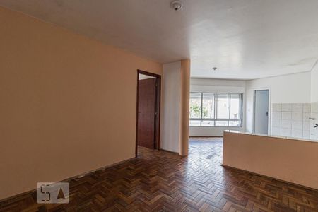 Sala/Cozinha de Apartamento com 1 quarto, 50m² Alto Petrópolis