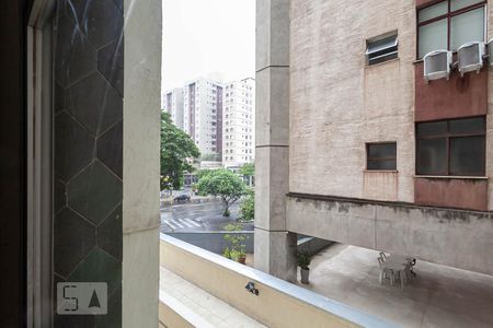 Vista da sala  de apartamento à venda com 2 quartos, 92m² em Lourdes, Belo Horizonte