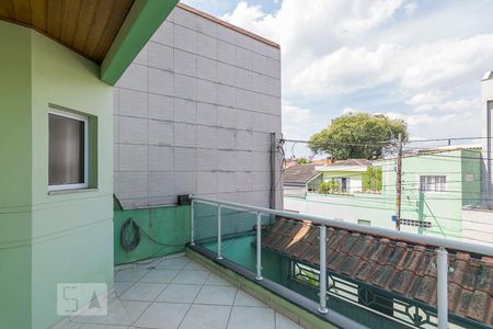 Varanda da Sala de casa à venda com 3 quartos, 273m² em Vila America, Santo André