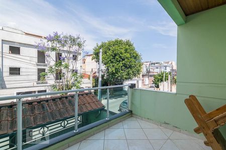 Varanda da Sala de casa à venda com 5 quartos, 273m² em Vila America, Santo André