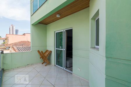 Varanda da Sala de casa à venda com 3 quartos, 273m² em Vila America, Santo André