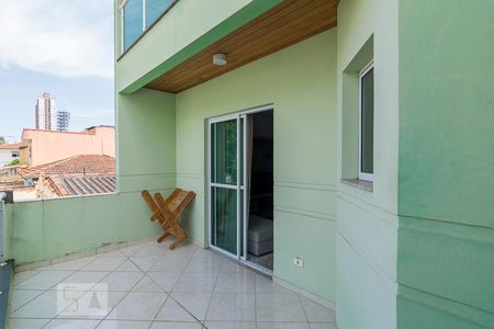 Varanda da Sala de casa à venda com 5 quartos, 273m² em Vila America, Santo André