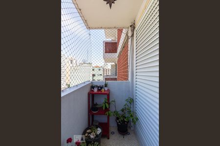 Varanda de apartamento à venda com 1 quarto, 43m² em Vila Buarque, São Paulo