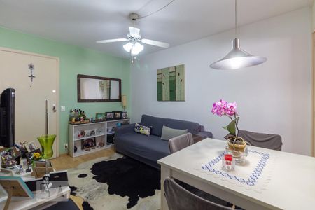 Sala de apartamento à venda com 1 quarto, 43m² em Vila Buarque, São Paulo