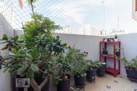 Varanda de apartamento à venda com 1 quarto, 43m² em Vila Buarque, São Paulo