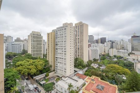 Vista da Varanda de apartamento para alugar com 1 quarto, 40m² em Morro dos Ingleses, São Paulo