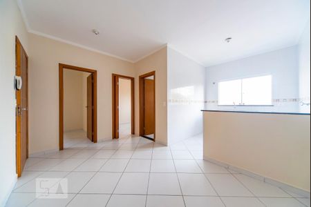 Sala de apartamento para alugar com 2 quartos, 42m² em Campestre, Santo André