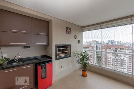 Varanda da Sala de apartamento para alugar com 3 quartos, 135m² em Vila Cruzeiro, São Paulo
